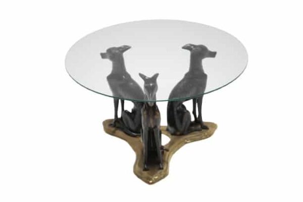 Mid Century Whippet Side or Coffee Table by Maitland Smith 2
