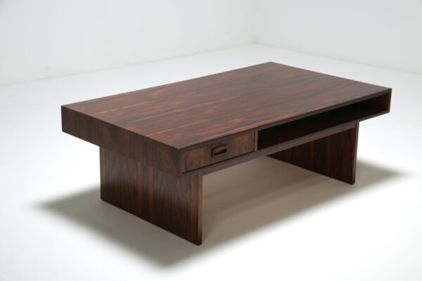 Vintage Rosewood Coffee Table by Erich Merten 2