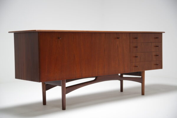 Vintage Teak and Afromosia Sideboard by Dalescraft Furniture 1