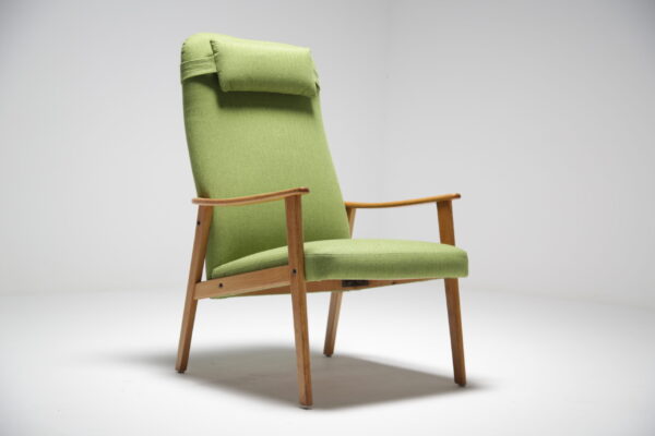 High Back Teak Armchair 1