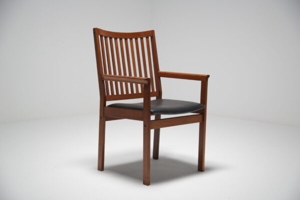 Danish slat back Windsor style armchair 1