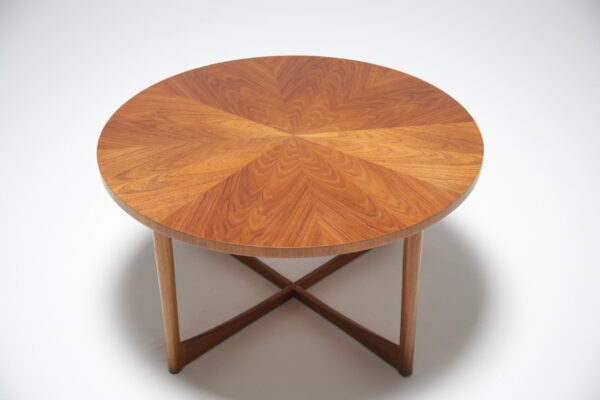 Teak Sunburst Coffee Table by McIntosh 4