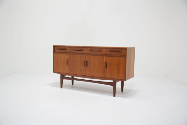 Vintage Compact Teak Fresco Sideboard by G Plan, United Kingdom, 1960s.
