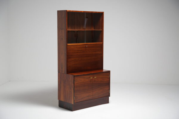Vintage Rosewood Bar Cabinet 1