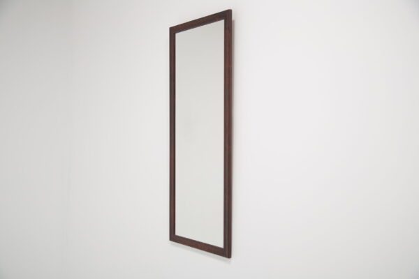 Vintage Danish Rosewood Mirror 1